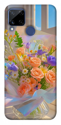 Чехол itsPrint Яркий букет для Realme C15