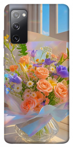 Чехол itsPrint Яркий букет для Samsung Galaxy S20 FE