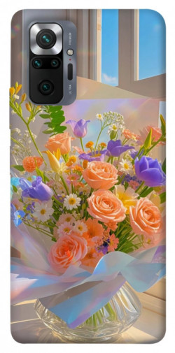 Чехол itsPrint Яркий букет для Xiaomi Redmi Note 10 Pro