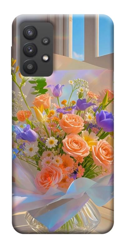 Чехол itsPrint Яркий букет для Samsung Galaxy A32 (A326B) 5G, цветы, купить оптом с доставкой
