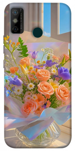 Чохол itsPrint Яскравий букет для TECNO Spark 6 Go