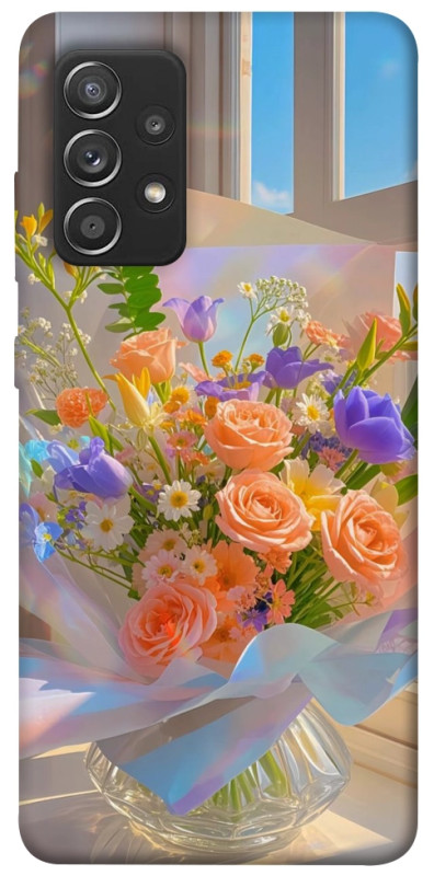 Чехол itsPrint Яркий букет для Samsung Galaxy A52 4G / A52 5G, цветы, купить оптом с доставкой