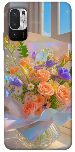 Чехол itsPrint Яркий букет для Xiaomi Redmi Note 10 5G