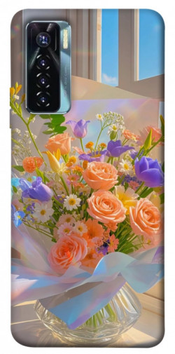 Чехол itsPrint Яркий букет для TECNO Camon 17 Pro