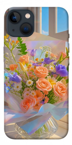 Чехол itsPrint Яркий букет для Apple iPhone 13 (6.1")