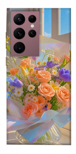 Чехол itsPrint Яркий букет для Samsung Galaxy S22 Ultra
