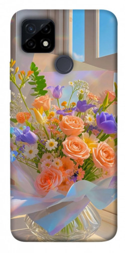 Чехол itsPrint Яркий букет для Realme C21Y