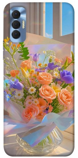 Чохол itsPrint Яскравий букет для TECNO Spark 8P