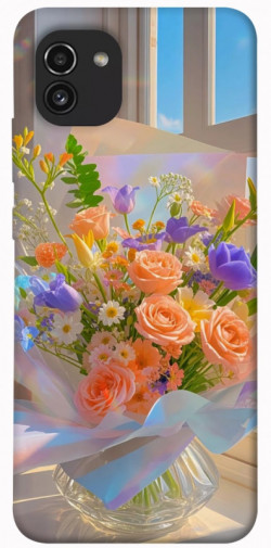 Чехол itsPrint Яркий букет для Samsung Galaxy A03