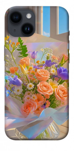Чехол itsPrint Яркий букет для Apple iPhone 14 (6.1")