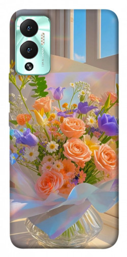 Чехол itsPrint Яркий букет для Infinix Hot 12 Play