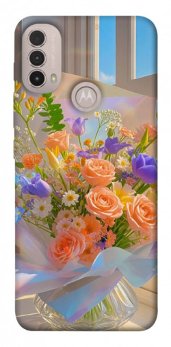 Чехол itsPrint Яркий букет для Motorola Moto E40