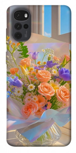 Чехол itsPrint Яркий букет для Motorola Moto G22