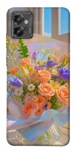 Чехол itsPrint Яркий букет для Motorola Moto G32