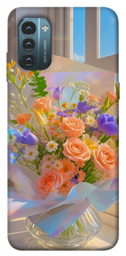 Чехол itsPrint Яркий букет для Nokia G21