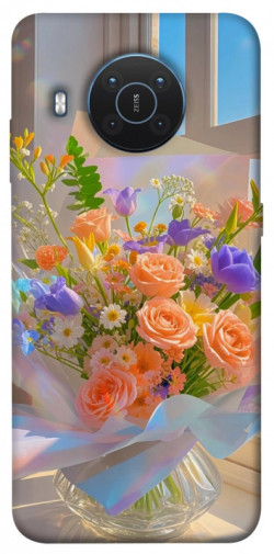 Чехол itsPrint Яркий букет для Nokia X10 / X20