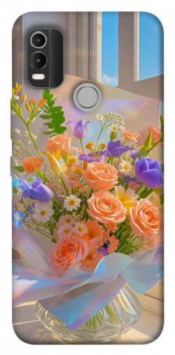 Чехол itsPrint Яркий букет для Nokia C21 Plus