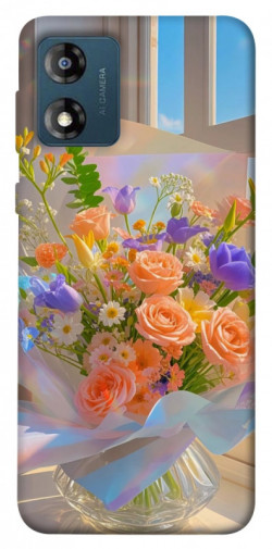 Чехол itsPrint Яркий букет для Motorola Moto E13