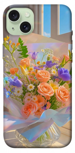 Чехол itsPrint Яркий букет для Apple iPhone 15 Plus (6.7")