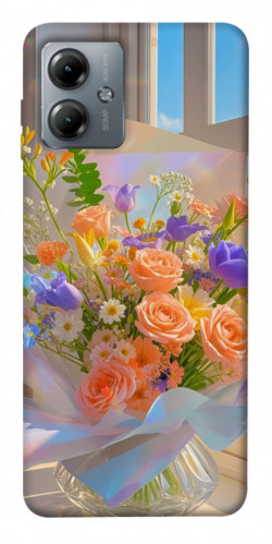 Чехол itsPrint Яркий букет для Motorola Moto G14