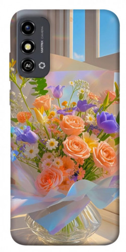 Чехол itsPrint Яркий букет для ZTE Blade A53