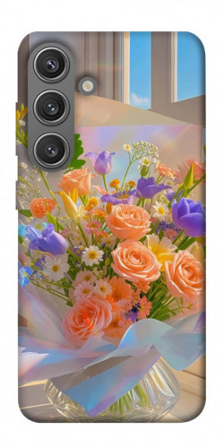 Чехол itsPrint Яркий букет для Samsung Galaxy S24
