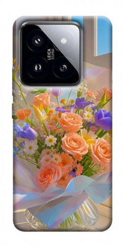 Чохол itsPrint Яскравий букет для Xiaomi 14 Pro