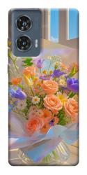 Чехол itsPrint Яркий букет для Motorola Edge 50 Fusion
