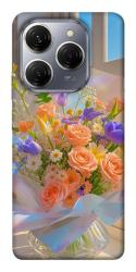 Чехол itsPrint Яркий букет для TECNO Spark 20 Pro