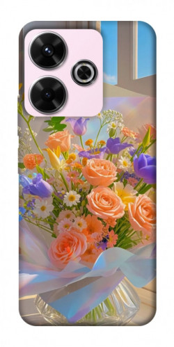 Чохол itsPrint Яскравий букет для Xiaomi Redmi 13 4G / Poco M6 4G