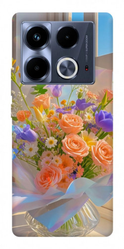 Чехол itsPrint Яркий букет для Infinix Note 40 4G