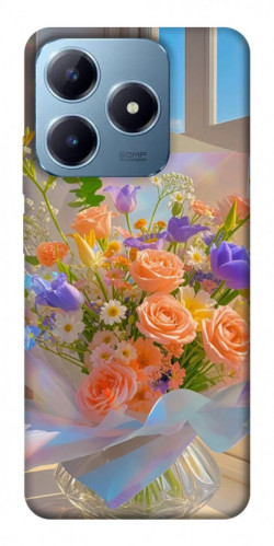 Чехол itsPrint Яркий букет для Realme C63 4G