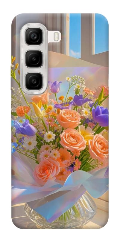 Чехол itsPrint Яркий букет для Infinix Hot 50 4G, цветы, купить оптом с доставкой