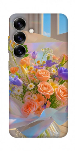 Чехол itsPrint Яркий букет для Samsung Galaxy S25