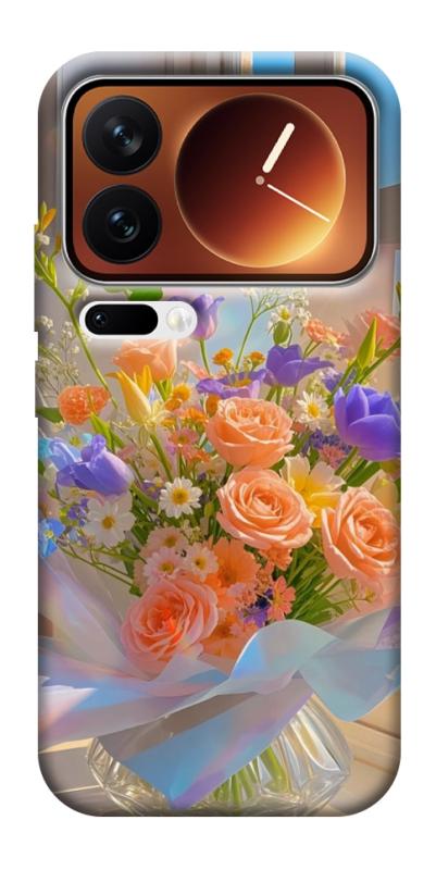 Чехол itsPrint Яркий букет для Xiaomi 17 Pro Max, цветы, купить оптом с доставкой