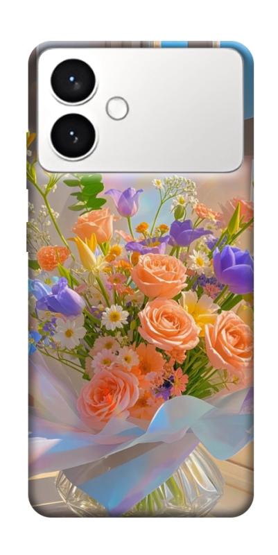 Чехол itsPrint Яркий букет для Samsung Galaxy S26+, цветы, купить оптом с доставкой