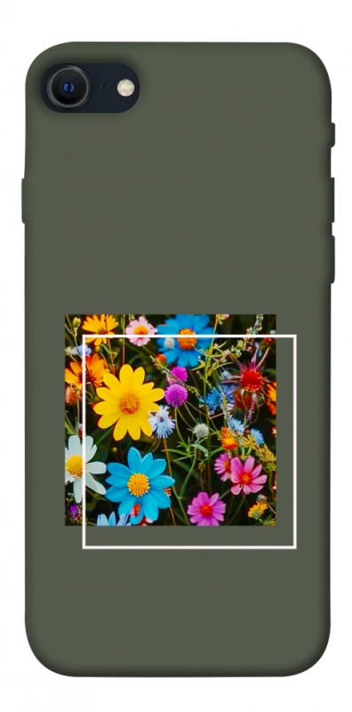Чехол itsPrint Flora mood для Apple iPhone SE (2020), цветы, купить оптом с доставкой