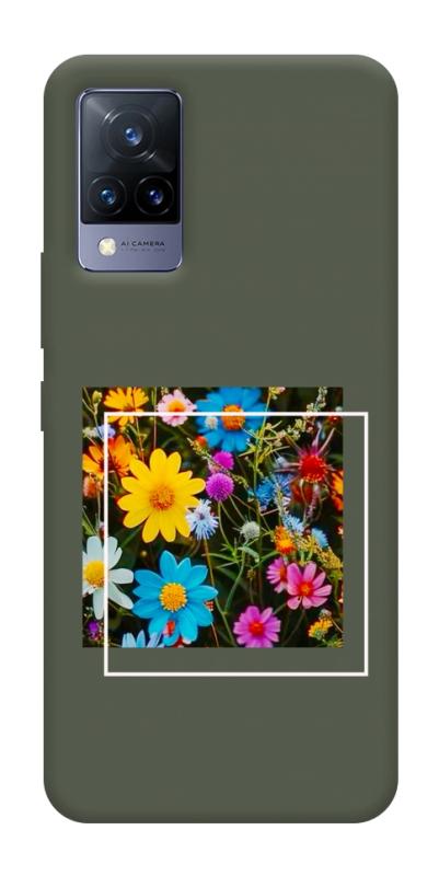 Чохол itsPrint Flora mood для Vivo V21, квіти, купити оптом з доставкою