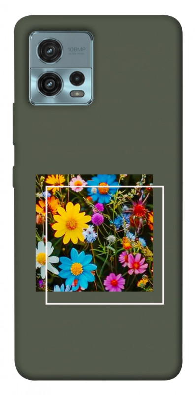 Чехол itsPrint Flora mood для Motorola Moto G72, цветы, купить оптом с доставкой