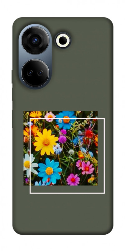 Чехол itsPrint Flora mood для TECNO Camon 20 Pro (CK7n), цветы, купить оптом с доставкой