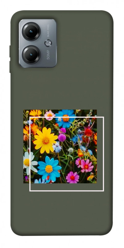 Чехол itsPrint Flora mood для Motorola Moto G14, цветы, купить оптом с доставкой