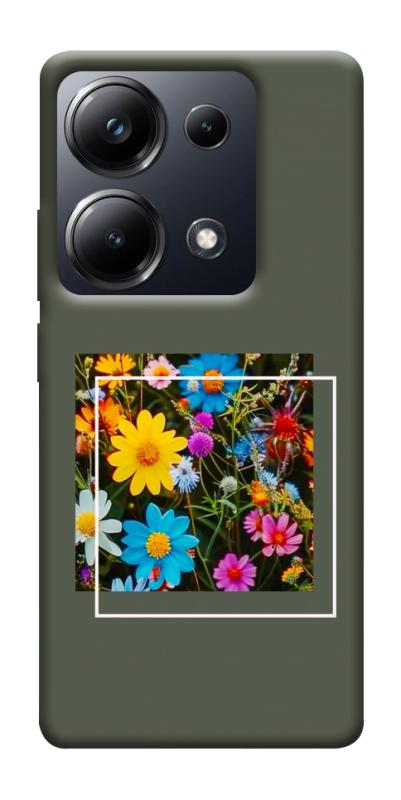 Чехол itsPrint Flora mood для Xiaomi Redmi 13 4G / Poco M6 4G, цветы, купить оптом с доставкой