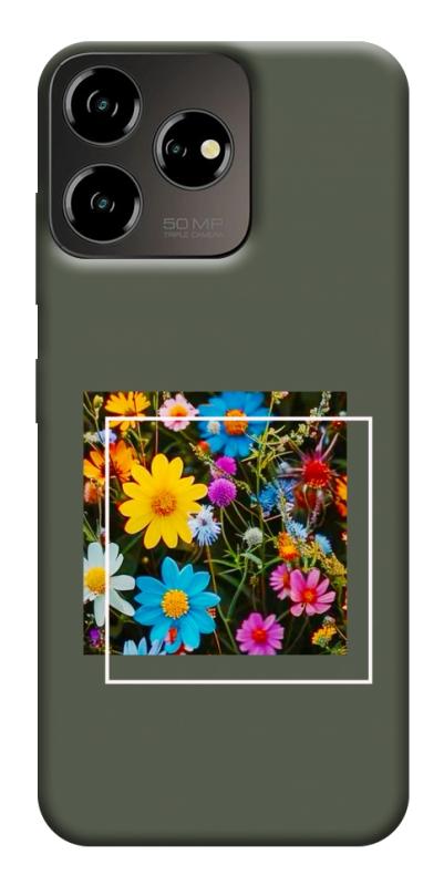 Чехол itsPrint Flora mood для ZTE Blade V50 Desing 4G, цветы, купить оптом с доставкой