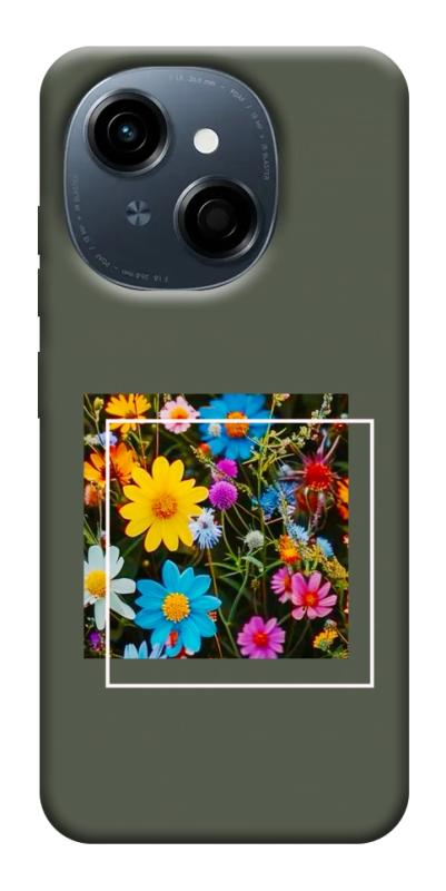 Чехол itsPrint Flora mood для TECNO Spark Go 1, цветы, купить оптом с доставкой