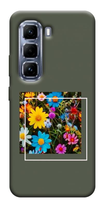 Чехол itsPrint Flora mood для Infinix Hot 50 Pro, цветы, купить оптом с доставкой