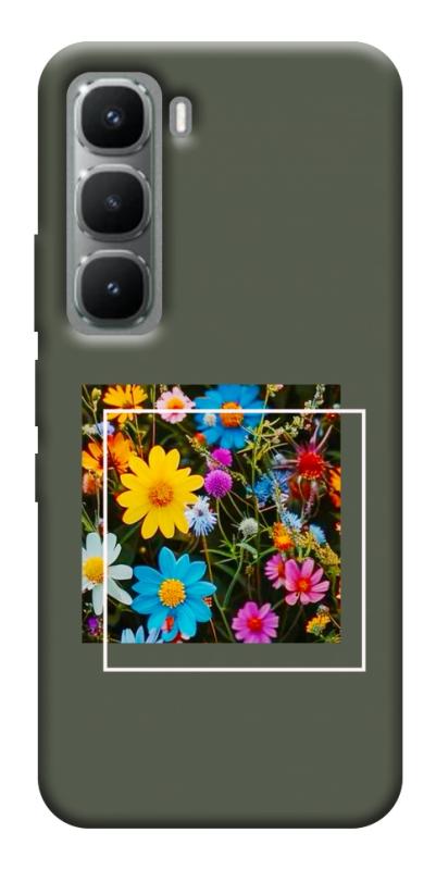 Чехол itsPrint Flora mood для Infinix Hot 60 Pro+, цветы, купить оптом с доставкой
