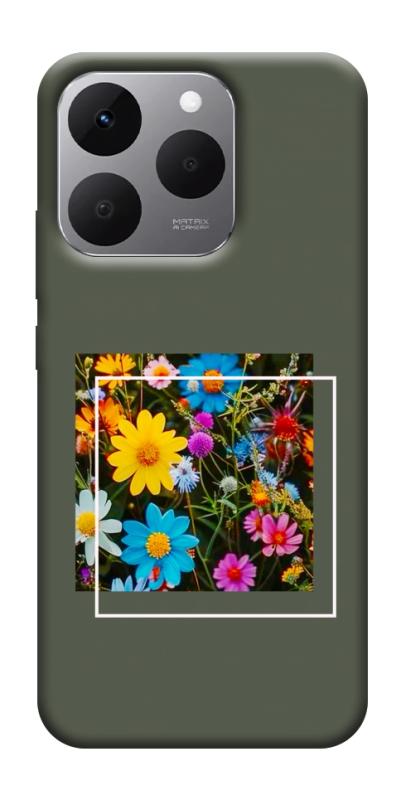 Чехол itsPrint Flora mood для Realme 15T, цветы, купить оптом с доставкой