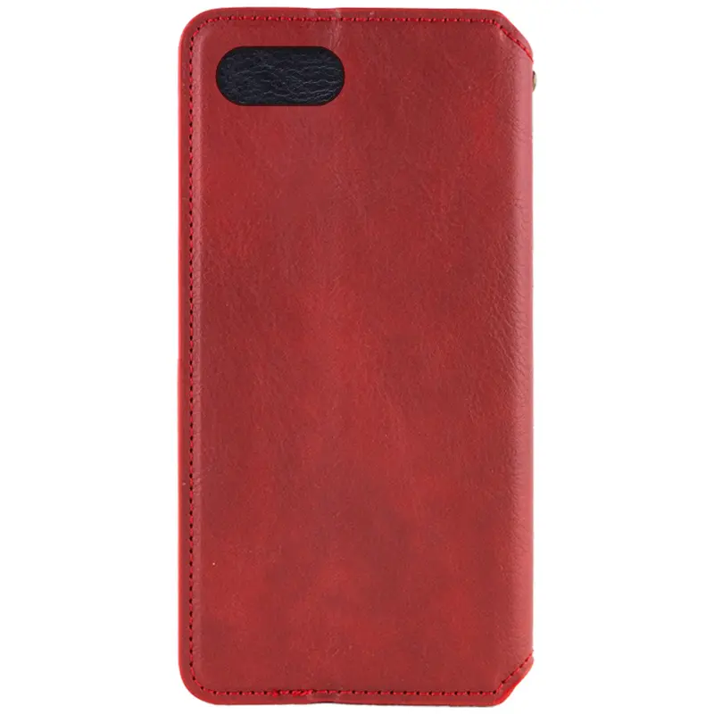 Кожаный чехол-книжка GETMAN Cubic (PU) для Apple iPhone 7 / 8 / SE (2020) (4.7"), Красный 1, Искусственная кожа, купить оптом с доставкой