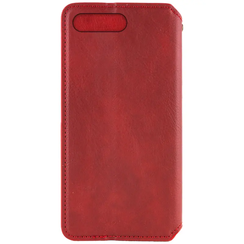 Кожаный чехол-книжка GETMAN Cubic (PU) для Apple iPhone 7 plus / 8 plus (5.5"), Красный 1, Искусственная кожа, купить оптом с доставкой