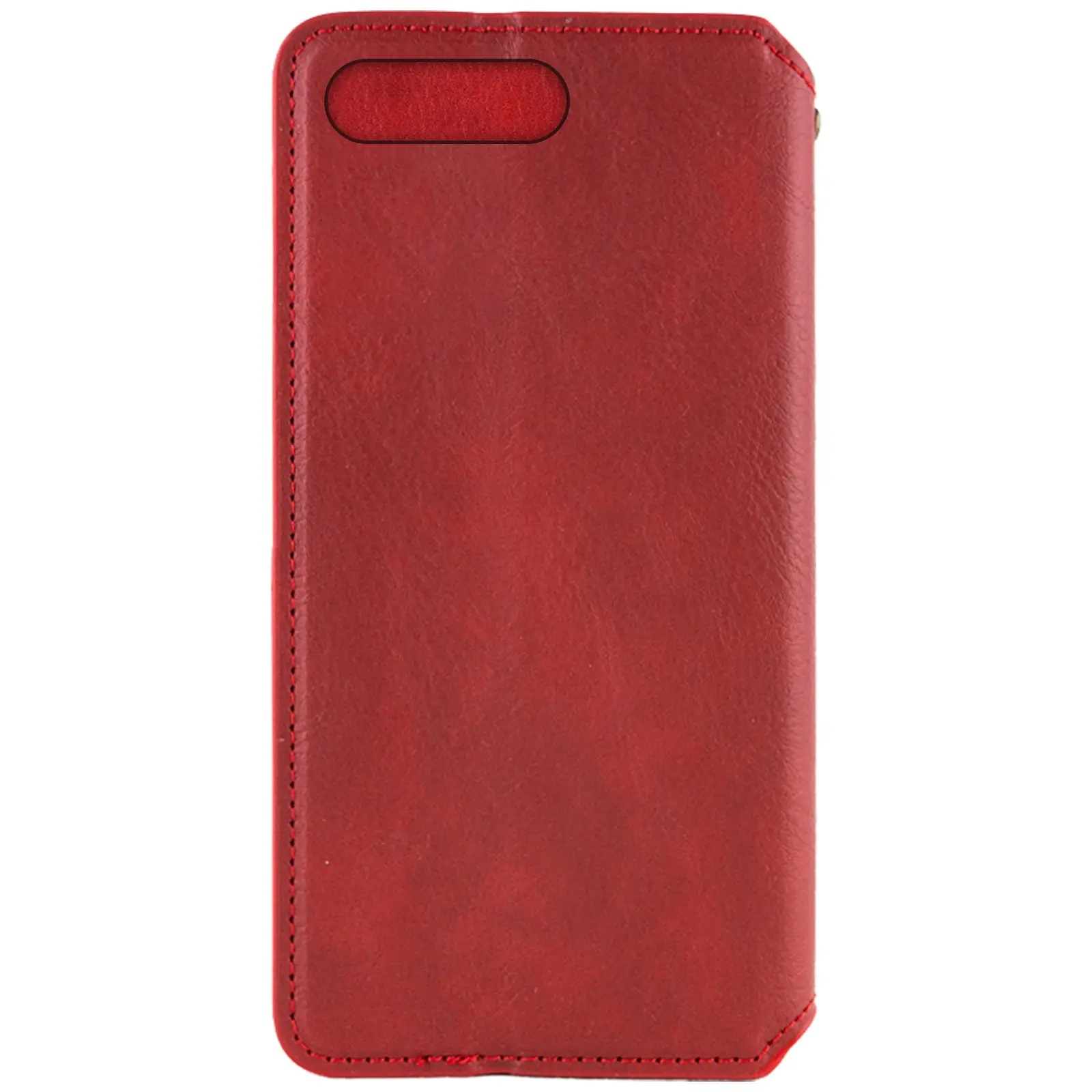 Кожаный чехол-книжка GETMAN Cubic (PU) для Apple iPhone 7 plus / 8 plus (5.5"), Красный 1, Искусственная кожа, купить оптом с доставкой
